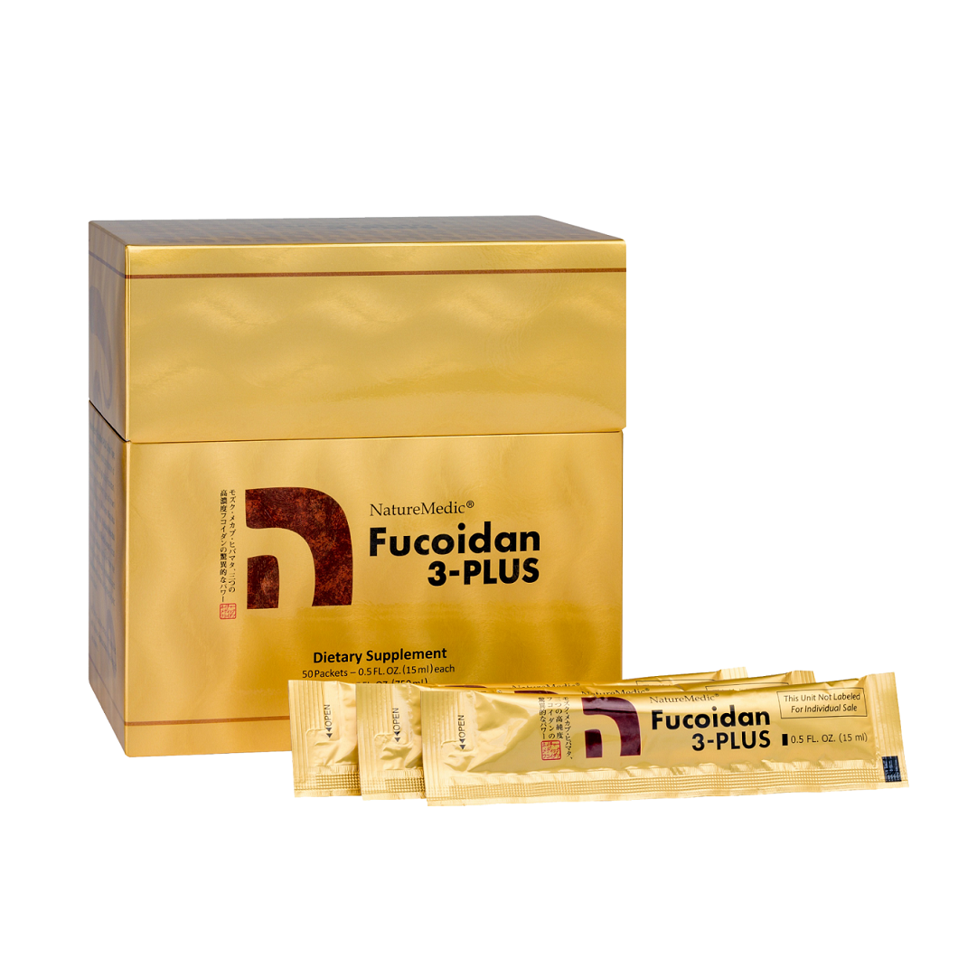 Fucoidan 3Plus combines three premium sources of fucoidan for synergistic health effects.